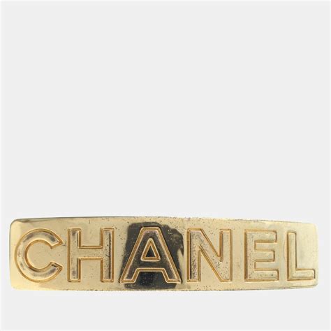 chanel hair clip vintage.